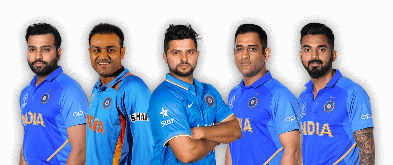 INDIA'S BEST CRICKETERS