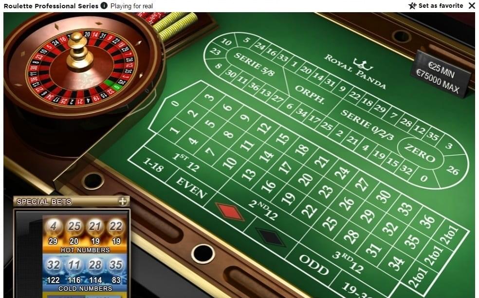 Royal Panda Casinos Roulette Championship