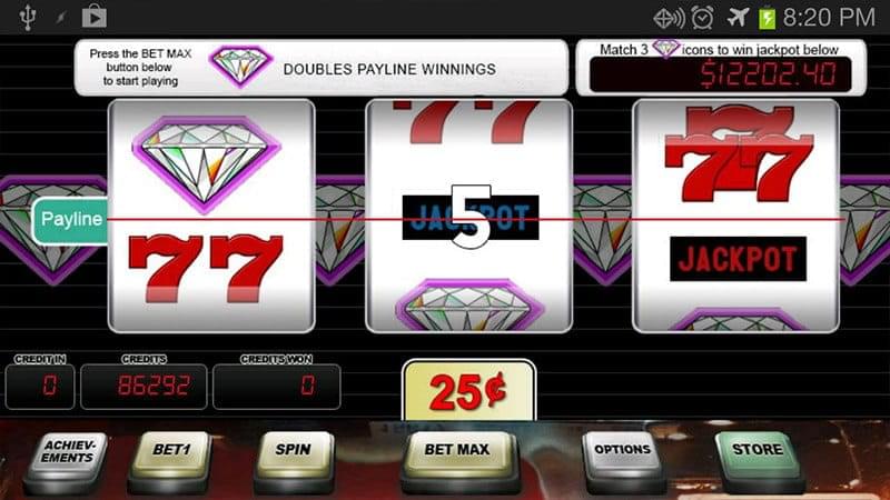 Double diamond slot machine payout Paradise 8