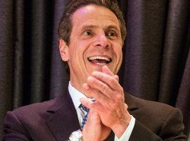 New York Governor Andrew Cuomo is one of two governors signing daily fantasy sports bills into law this month. (Image: Andrew Burton/Getty Images)