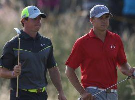 Rory McIlroy and Jordan Spieth enter the PGA Championship, which begins Thursday, as the favorites to win. (Image: Associated Press)