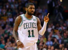 Newly acquired Boston Celtic Kyrie Irving is as good as expected and is leading his new team to the best record in the Eastern Conference. (Image: Getty Images)