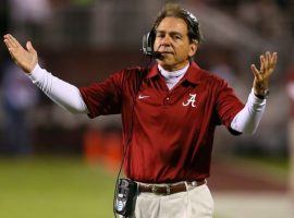 Alabama Coach Nick Saban needs some help from underdogs in this weekend’s conference championship games or the Crimson Tide could be missing the College Football Playoffs for the first time. (Image: USA Today Sports)
