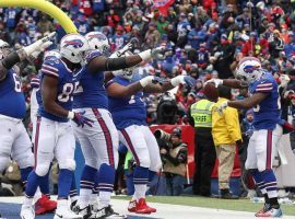 The Buffalo Bills are celebrating their first playoff appearance in 17 years, though they are more than a touchdown underdog to defeat Jacksonville. (Image: Getty Images)