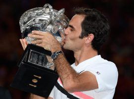 Roger Federer was emotional after winning the Australian Open to capture his 20th career Grand Slam title. (Image: Saeed Khan/AFP/Getty)