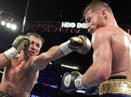 Gennady Golovkin, left, will take on Canelo Alvarez in a rematch May 5 at a location to be determined. The first fight on Sept. 16 ended in a controversial draw. (Image: Getty)