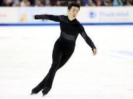 Nathan Chen made multiple major errors in his short program for the team figure skating event, but will hope to bounce back in the men’s competition. (Image: Matthew Stockman/Getty)