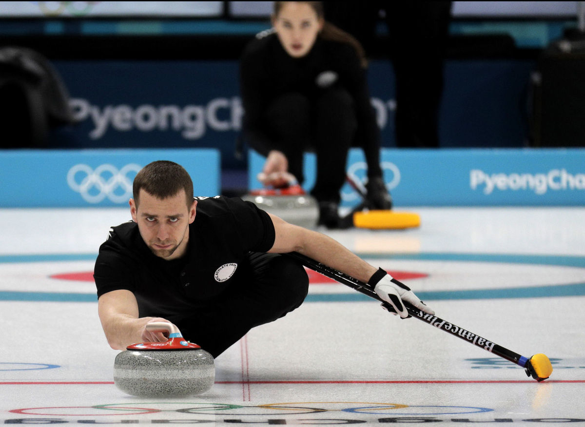 Mixed doubles curling doping