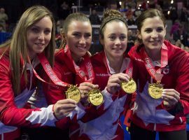 Rachel Homan’s team is widely expected to bring home the gold for Canada in women’s curling at the Winter Olympics. (Image: The Canadian Press/Adrian Wyld)