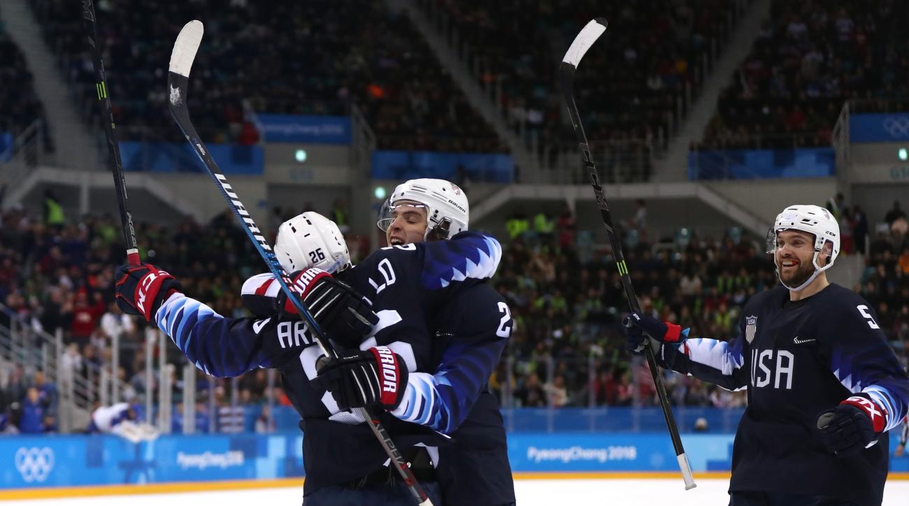 men’s Olympic hockey quarterfinals