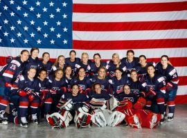 Team USA is the favorite to take gold in women’s hockey, though Canada is the four-time defending Olympic champion. (Image: USA Hockey)