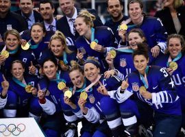 The US Women’s hockey team ended a 20-year drought and won the gold medal Thursday night at the Winter Olympics. (Image: Getty)