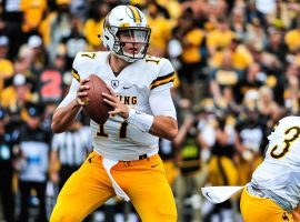 Former Wyoming quarterback Josh Allen is one of several quarterbacks that have been invited to the NFL Combine and will be undergoing several physical and mental tests to try and impress NFL teams that may draft him. (Image: USA Today Sports)