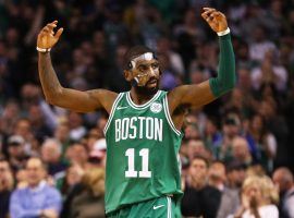 Boston Celtic’s Kyrie Irving is challenging his old team the Cleveland Cavaliers for best team in the Eastern Conference. (Image: Getty)