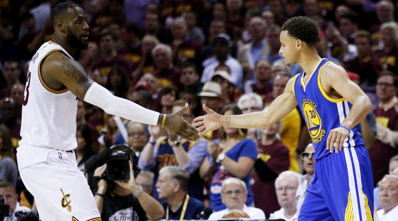 LeBron James, Stephen Curry