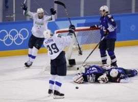 Slovenia pulled off a big upset on Wednesday when the defeated the US men’s hockey team, 3-2, in overtime. (Image: Reuters)