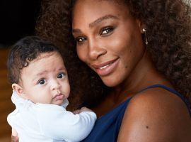 Former World No. 1 women’s tennis player Serena Williams took the last year off of competitive tennis to prepare for the September birth of her daughter, but is returning later this month and is a favorite at the French Open in May. (Image: Vogue)