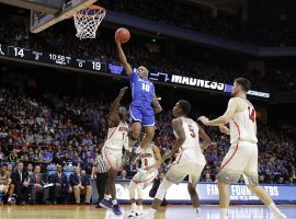 The Buffalo Bulls pulled off a memorable NCAA Tournament upset by defeating the Arizona Wildcats 89-68 on Thursday. (Image: AP/Otto Kitsinger)