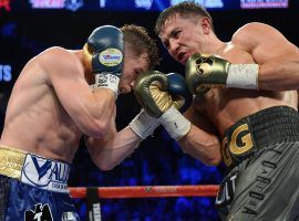 Gennady Golovkin accused Canelo Alvarez of cheating, but GGG says he still plans to be in the ring for their May 5 fight. (Image: Joe Camporeale/USA TODAY Sports)