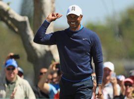 Tiger Woods was one stroke behind the leaders at the final round of the Arnold Palmer Invitational on Sunday, but tied for fifth after consecutive bogeys. (Image: Getty)