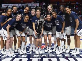 The undefeated UConn Huskies captured the AAC Tournament championship last week, and are now hoping to win their fifth national title in six years. (Image: Cloe Poisson)