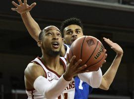 USC survived a double-overtime battle with UNC Asheville to move into the second round of the NIT postseason tournament. (Image: John McCoy)