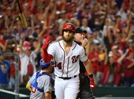 Bryce Harper is a free agent after the 2018 season and the Washington Nationals are going to have to spend big money if they hope to keep the 25-year-old all star. (Image: USA Today Sports)