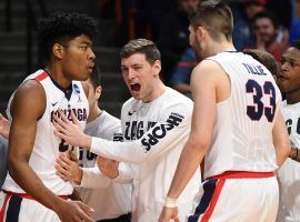 Gonzaga was a 12.5-point favorite, but nearly was upset by UNC Greensboro. (Image: Otto Kitsinger/AP)