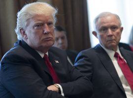 President Donald Trump has reportedly been upset with his Attorney General Jeff Sessions for quite some time and may consider replacing him. (Image: Getty)