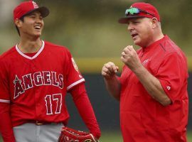 Japanese star Shohei Ohtani struggled in Spring Training, but Los Angeles Manager Mike Scioscia said he isn’t worried. (Image: AP)