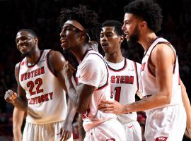 Western Kentucky has upset two top teams to reach the Final Four of the NIT at Madison Square Garden. (Image: Steve Roberts/WKU Athletics)