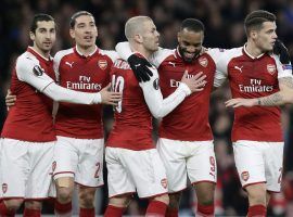 Arsenal is looking to follow up on their 4-1 home victory last week that has put them in excellent position to qualify for the Europa League semifinals. (Image: AP)