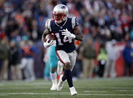 Brandin Cooks is being traded to the Los Angeles Rams, with the Patriots picking up a first-round draft pick in exchange. (Image: AP/Michael Dwyer)