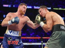 The Canelo vs. GGG rematch is in doubt following an official Nevada State Athletic Commission complaint. (Image: Golden Boy Promotions)