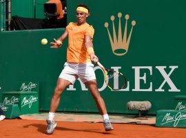 Rafael Nadal was dominant in his opening match victory over Aljaz Bedene at the Monte Carlo Masters. (Image: Getty)