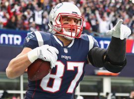 Rob Gronkowski has ended speculation that he might retire from the NFL, saying he will return to the New England Patriots for the 2018 season. (Image: Getty)