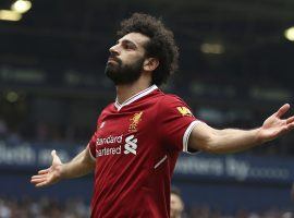 Liverpool’s Mohamed Salah will lead his team against his former side, Roma, in their Champions League semifinal clash. (Image: Nigel French/PA/AP)