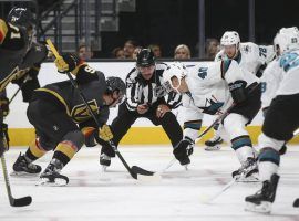 The San Jose Sharks and Vegas Golden Knights are one of two NHL Playoff games on Thursday that will kick off the second round. (Image: Getty)