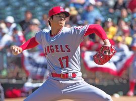Los Angeles Angels two-way player Shohei Ohtani is watching his odds for both the Cy Young award and MVP drop early in the season. (Image: USA Today Sports)