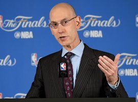 NBA Commissioner Adam Silver joined officials from several other leagues in saying that the integrity of competition will be a point of emphasis going forward. (Image: Getty)