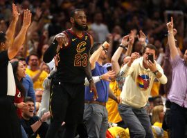 LeBron James led the Cleveland Cavaliers with 44 points in their 111-102 victory over the Boston Celtics in Game 4 of the Eastern Conference finals. (Image: Getty)