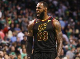 LeBron James put on a performance for the ages to lead the Cleveland Cavaliers past the Boston Celtics in Game 7 of the 2018 Eastern Conference finals. (Image: Getty)