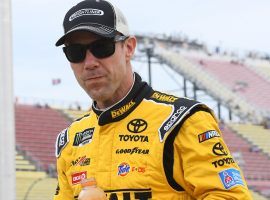 Matt Kenseth poses during the 2017 NASCAR season while driving for Joe Gibbs Racing. Kenseth will make his 2018 debut with Roush Fenway Racing this weekend. (Image:  Mike Dinovo/USA TODAY)