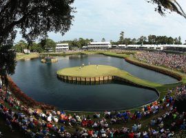 The Players Championship is held at TPC Sawgrass, a course best known for the par-3 17th hole which features an island green. (Image: Getty)