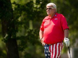 John Daly is the defending champion of the Insperity Invitational, but is listed as a 50/1 longshot to repeat. (Image: Getty)