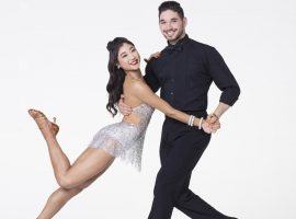 Figure skater Mirai Nagasu and professional partner Alan Bersten are the favorites to win this season’s Dancing with the Stars, which features only athletes. (Image: ABC)