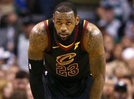 LeBron James will be a free agent following the 2018 season, and the team that lands him will likely become a title favorite. (Image: Getty)