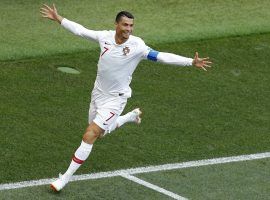 Cristiano Ronaldo scored the only goal in Portugal’s 1-0 win over Morocco at the World Cup on Wednesday. (Image: Victor Caivano/AP)
