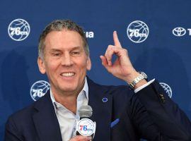 The Philadelphia 76ers President of Basketball Operations Bryan Colangelo is fighting for his job after a scandal involving social media. (USA Today Sports)