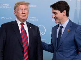 President Donald Trump criticized Canadian Prime Minister Justin Trudeau over his remarks about him. (Image: Getty)